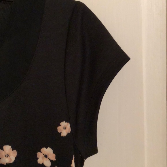 Lauren Conrad Black Floral Dress - Picture 5 of 7